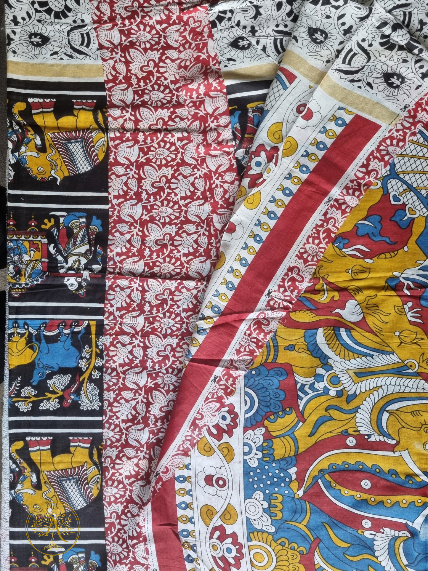 Printed Cotton Saree - SAL2515