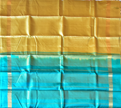 Pure Kancheepuram Saree with Gold Zari Borders -SD9