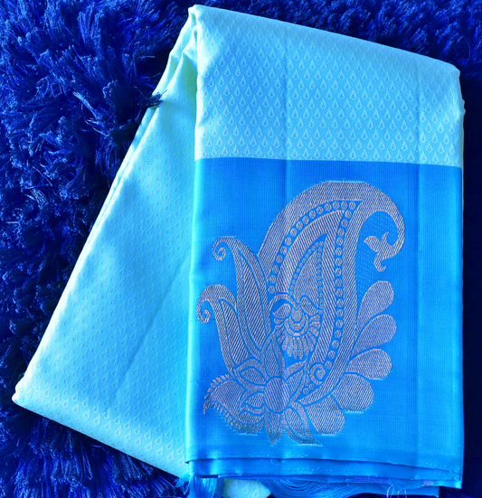 Pure Kancheepuram Sare with Contrast Border - ST5