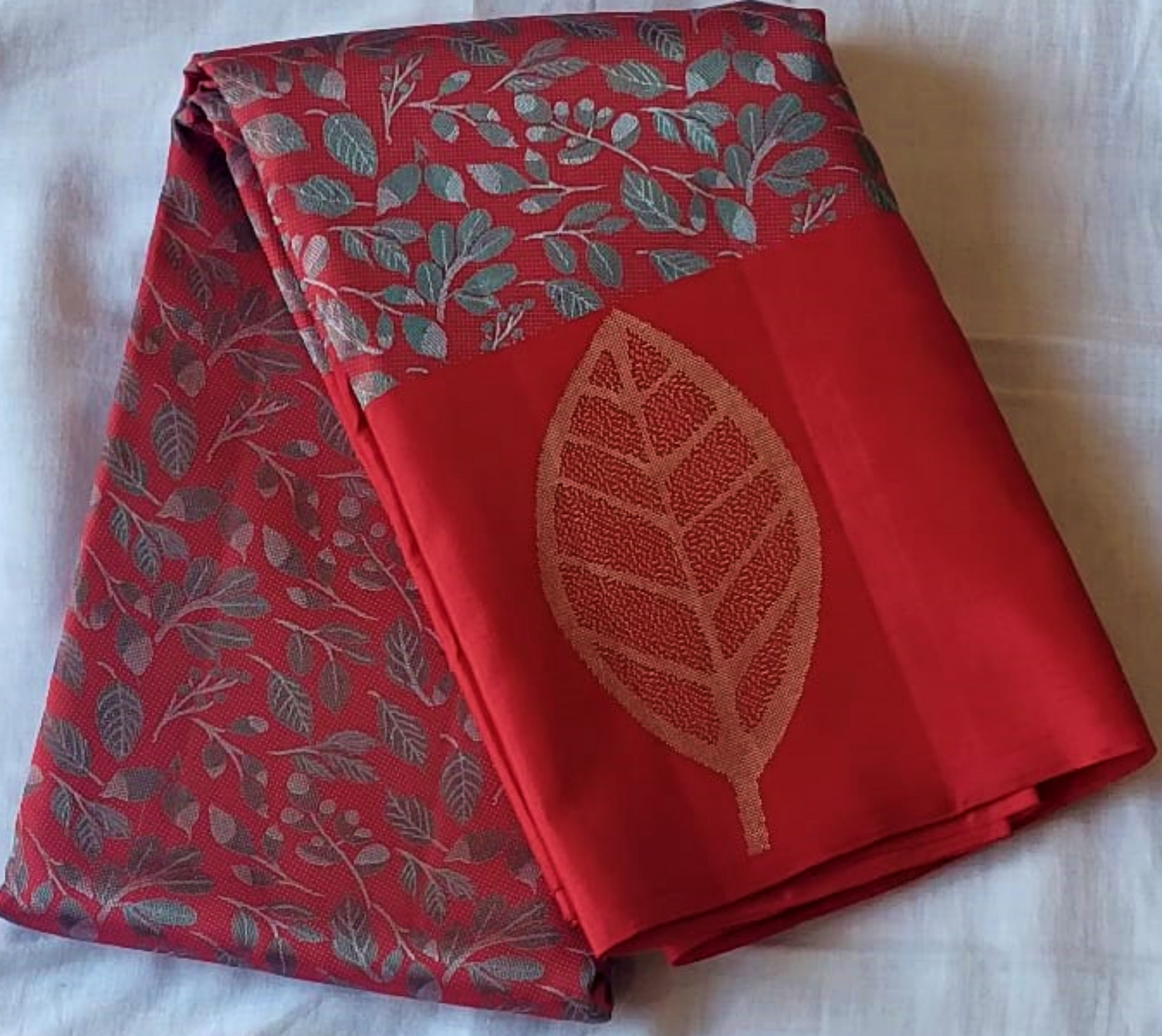 Pure Kancheepuram Saree with Modern design - SK2