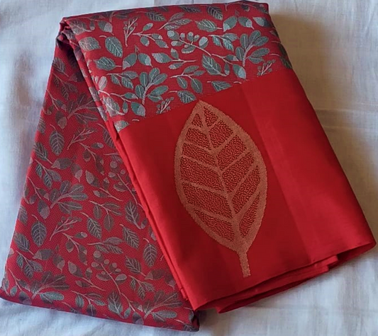 Pure Kancheepuram Saree with Modern design - SK2