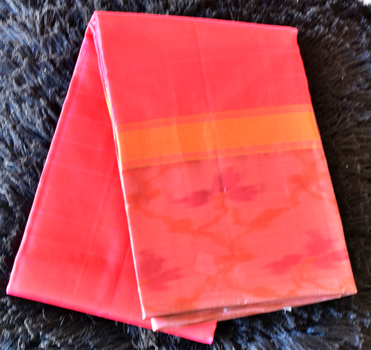 Pure Kancheepuram Saree with Ikkat Borders - SD11