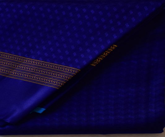 Pure Kancheepuram Saree with Gold Zari Borders- SD6