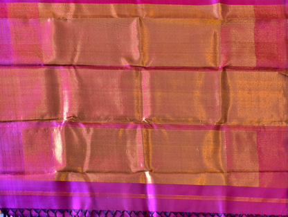 Pure Kancheepuram Saree with Zari Borders -SD1